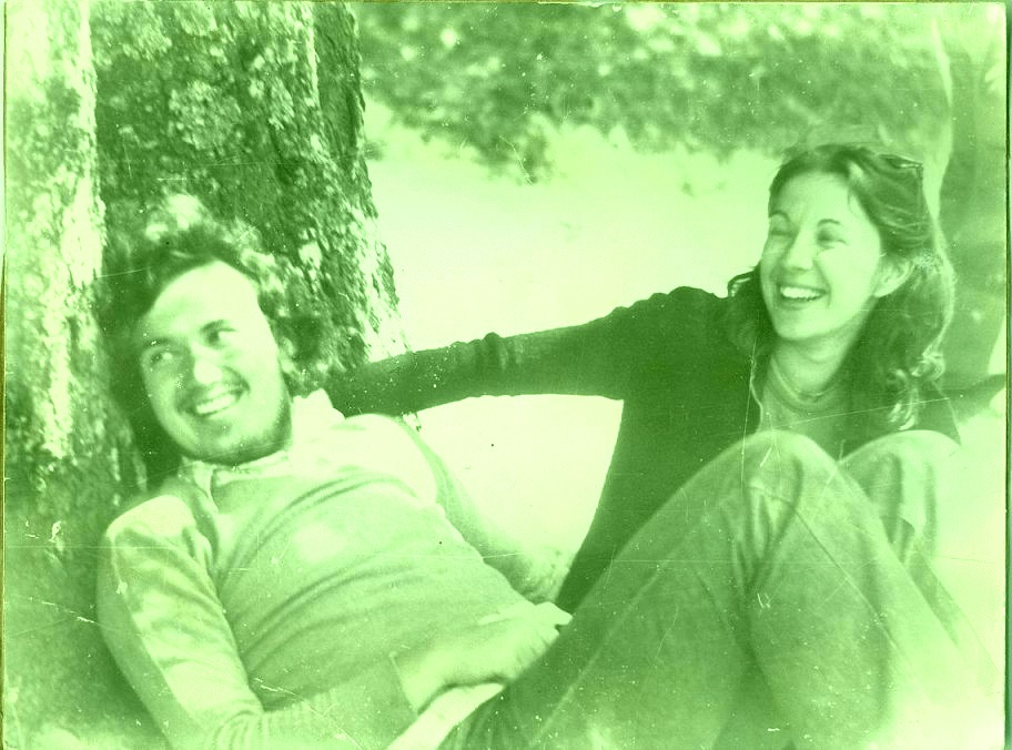 Daniele e Daniela, anni 70, monte Fumaiolo (foto di Bruno Monaco)